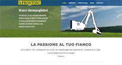 Desktop Screenshot of frontoni.net