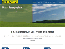 Tablet Screenshot of frontoni.net